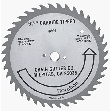 Crain Carbide Blade # 804 - Image 1