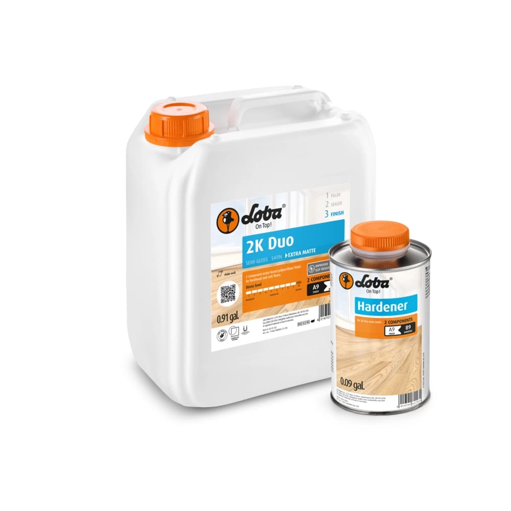 Loba 2K Duo Extra-Matte - 1 Gal w/ Hardener - Image 1