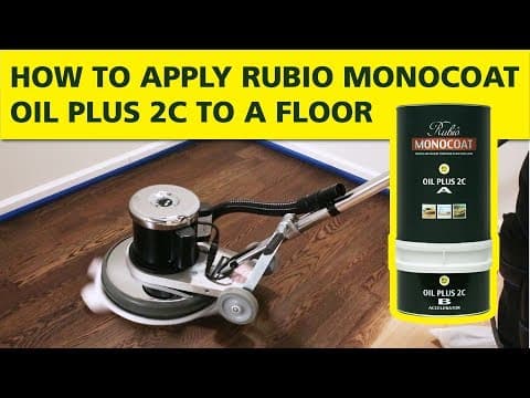 Rubio Oil Plus 2C, Charcoal, 1.3 Liter - Video 4