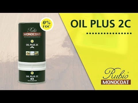 Rubio Oil Plus 2C, Charcoal, 1.3 Liter - Video 3